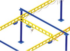 钢轻载KBK起重机,高强度钢制封闭式轨道,延长寿命